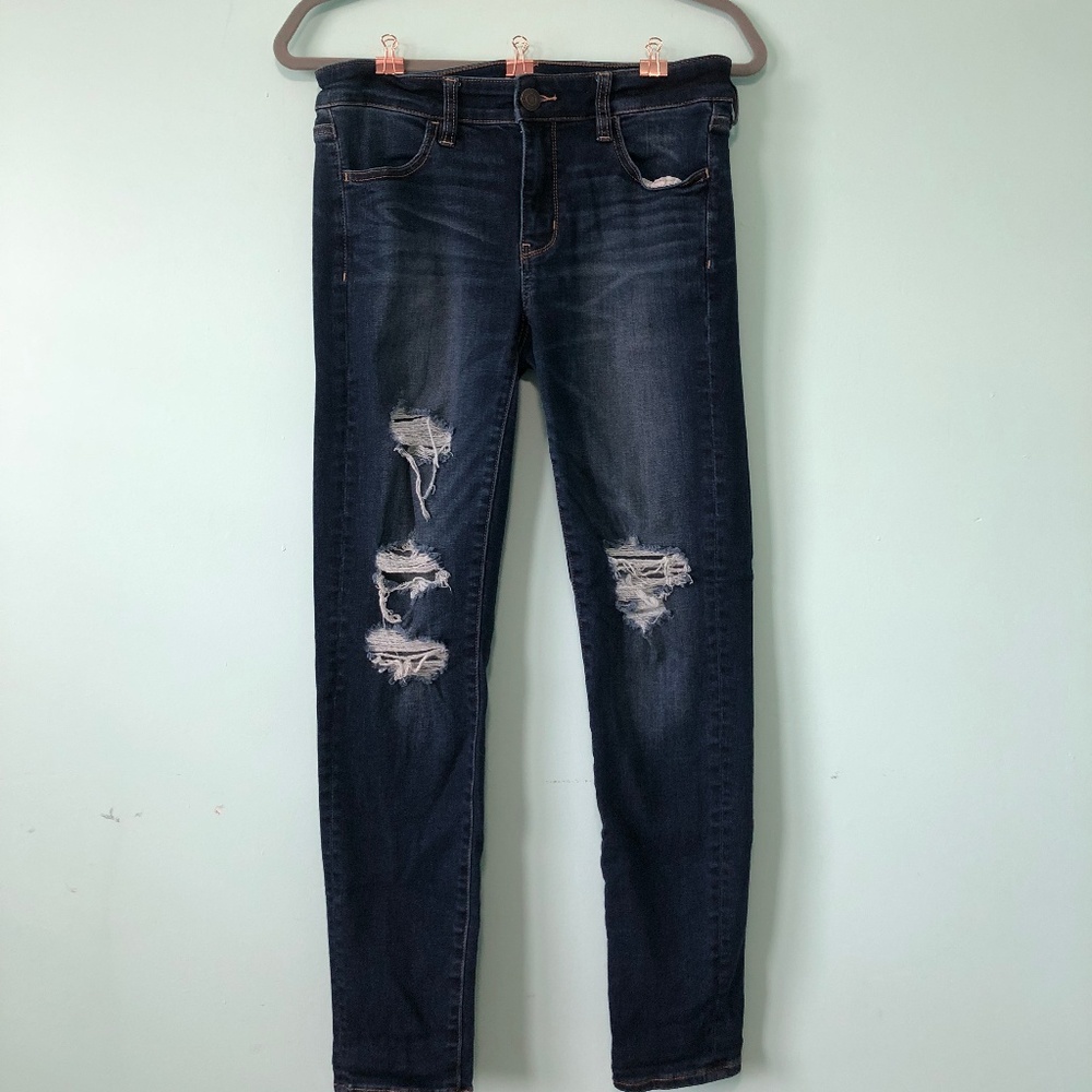 American Eagle Dark Wash Skinny Jeans
